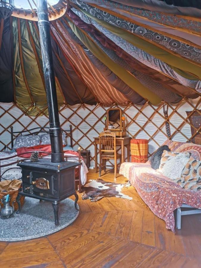 Star Gazing Luxury Yurt With River Views, Off Grid Eco Living Vale do Barco Exterior foto